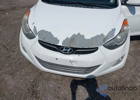 2013 Hyundai Elantra Limited из США, поврежденный, VIN 5NPDH4AE9DH411871